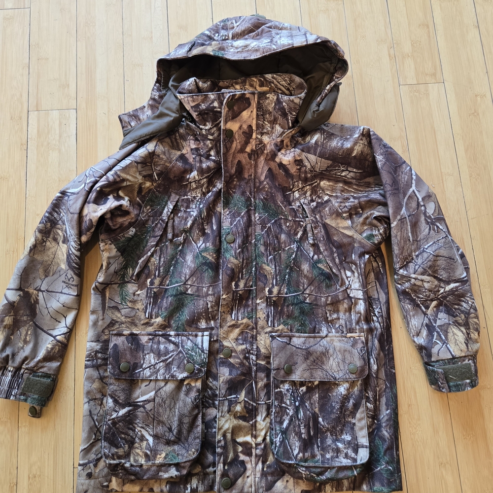 Kids Camouflage Hooded Jacket